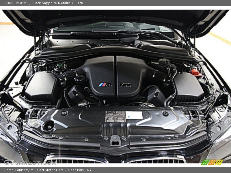 Black Sapphire Metallic / Black 2006 BMW M5