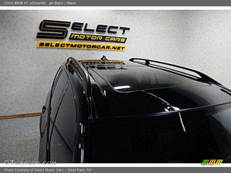 Jet Black / Black 2009 BMW X5 xDrive48i