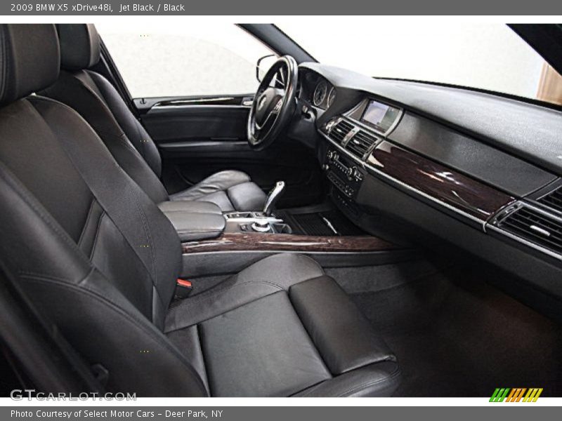Jet Black / Black 2009 BMW X5 xDrive48i