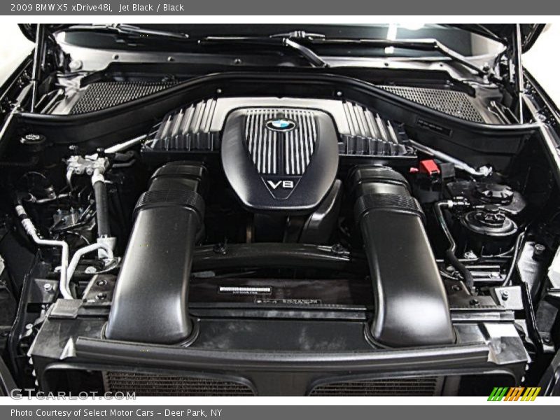 Jet Black / Black 2009 BMW X5 xDrive48i