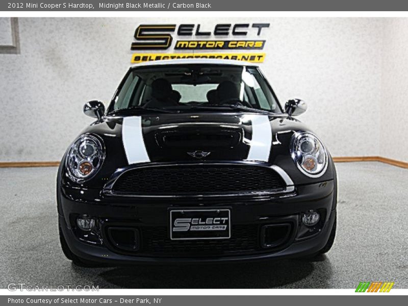 Midnight Black Metallic / Carbon Black 2012 Mini Cooper S Hardtop