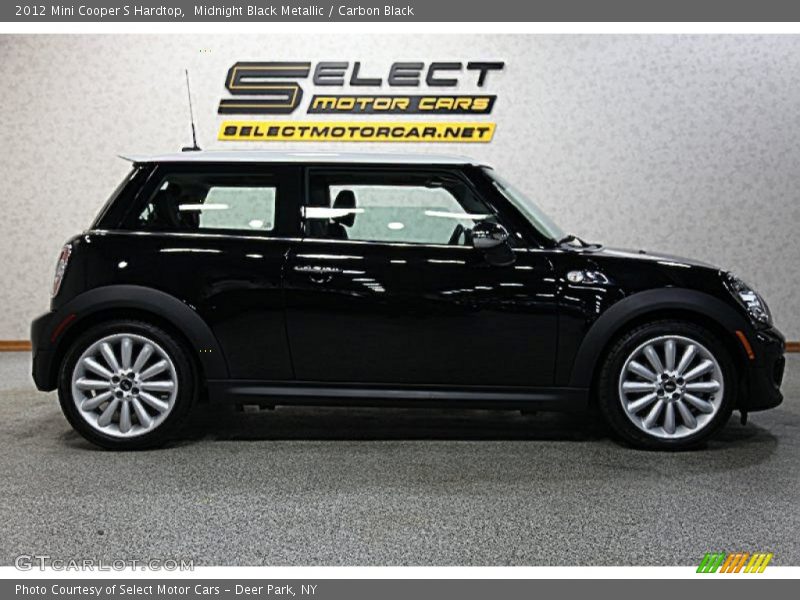 Midnight Black Metallic / Carbon Black 2012 Mini Cooper S Hardtop