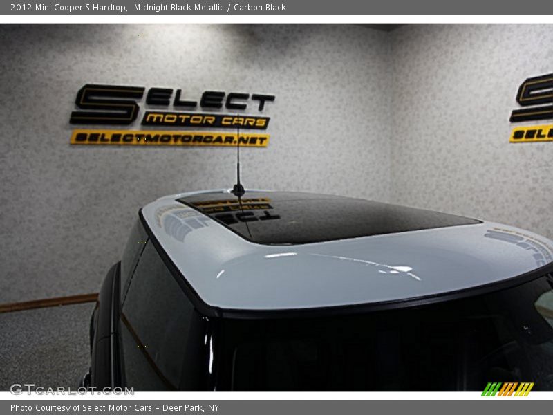 Midnight Black Metallic / Carbon Black 2012 Mini Cooper S Hardtop