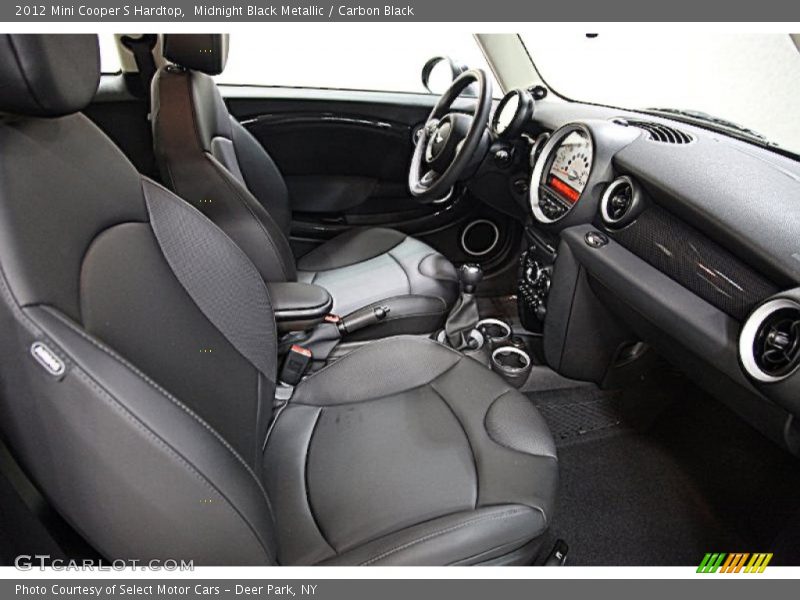 Midnight Black Metallic / Carbon Black 2012 Mini Cooper S Hardtop