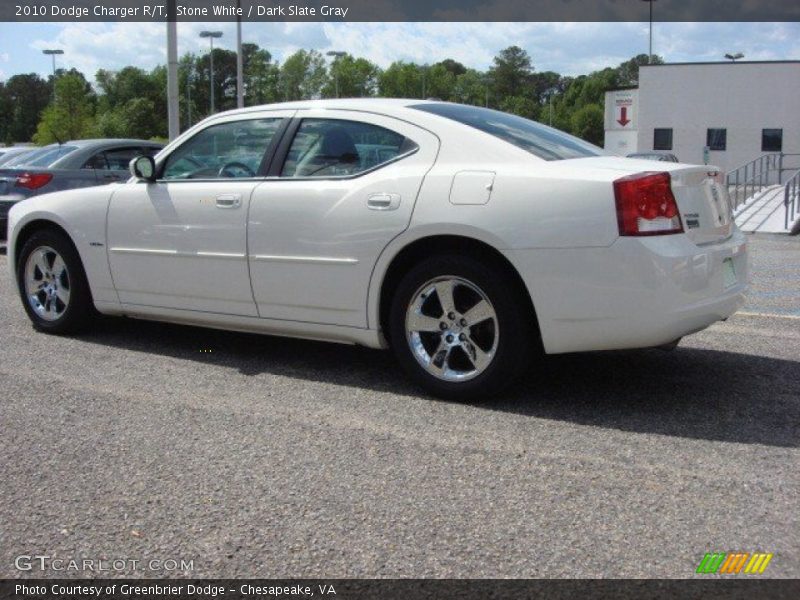 Stone White / Dark Slate Gray 2010 Dodge Charger R/T
