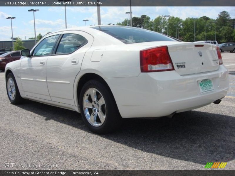 Stone White / Dark Slate Gray 2010 Dodge Charger R/T