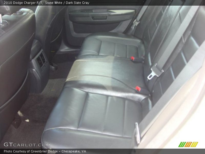 Stone White / Dark Slate Gray 2010 Dodge Charger R/T