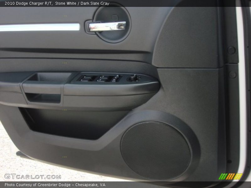 Stone White / Dark Slate Gray 2010 Dodge Charger R/T