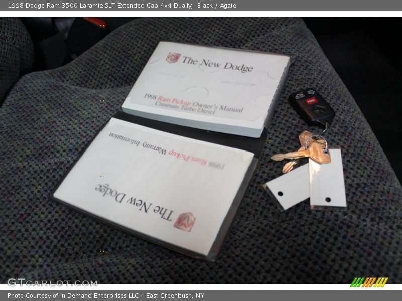 Black / Agate 1998 Dodge Ram 3500 Laramie SLT Extended Cab 4x4 Dually