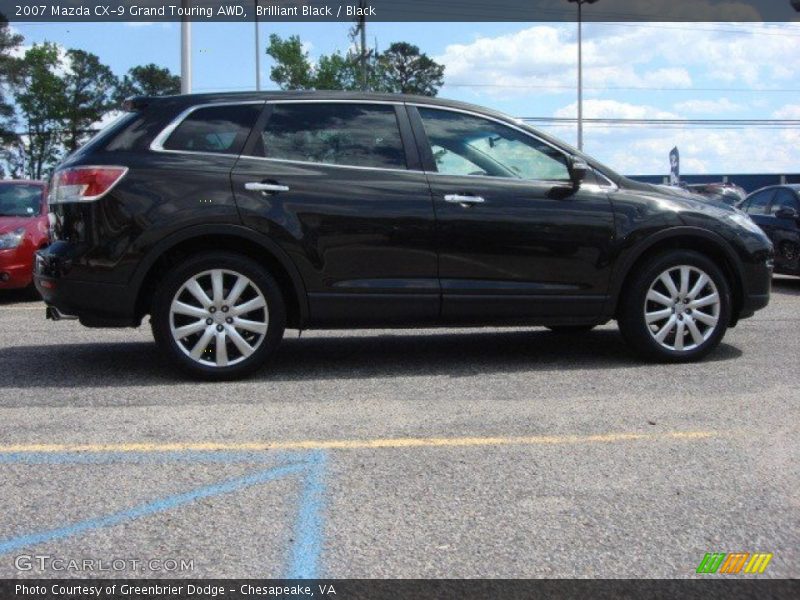 Brilliant Black / Black 2007 Mazda CX-9 Grand Touring AWD