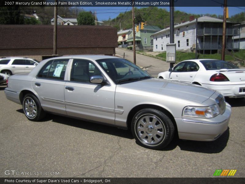 Smokestone Metallic / Medium Light Stone 2007 Mercury Grand Marquis Palm Beach Edition