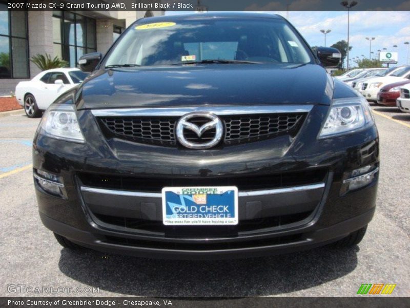 Brilliant Black / Black 2007 Mazda CX-9 Grand Touring AWD