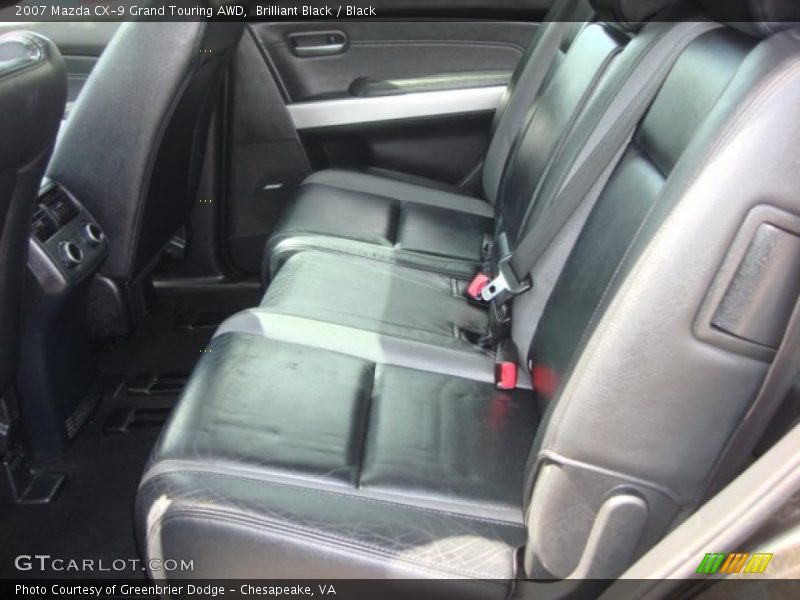 Brilliant Black / Black 2007 Mazda CX-9 Grand Touring AWD