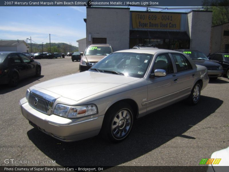 Smokestone Metallic / Medium Light Stone 2007 Mercury Grand Marquis Palm Beach Edition