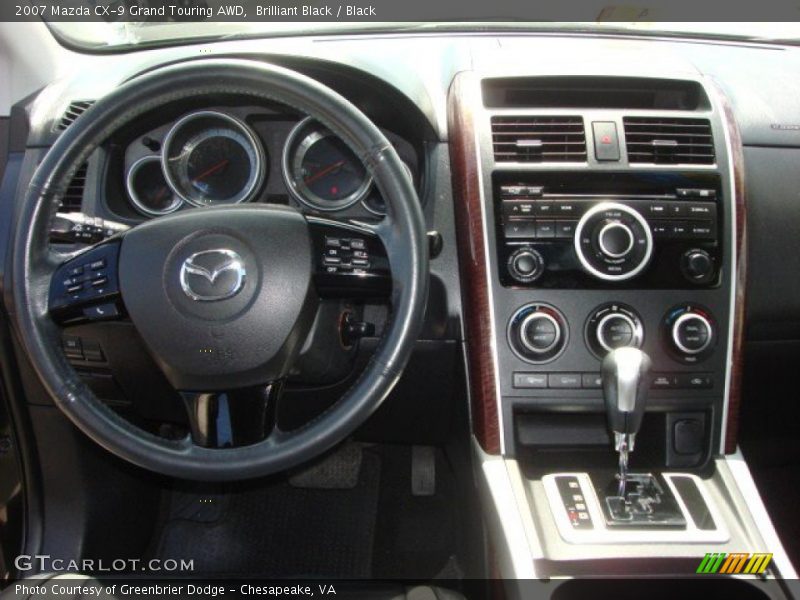 Brilliant Black / Black 2007 Mazda CX-9 Grand Touring AWD
