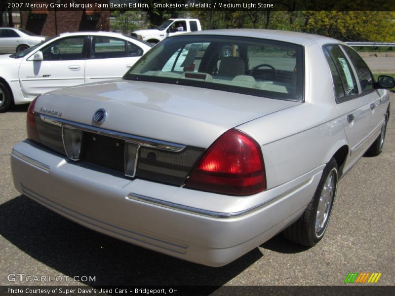 Smokestone Metallic / Medium Light Stone 2007 Mercury Grand Marquis Palm Beach Edition