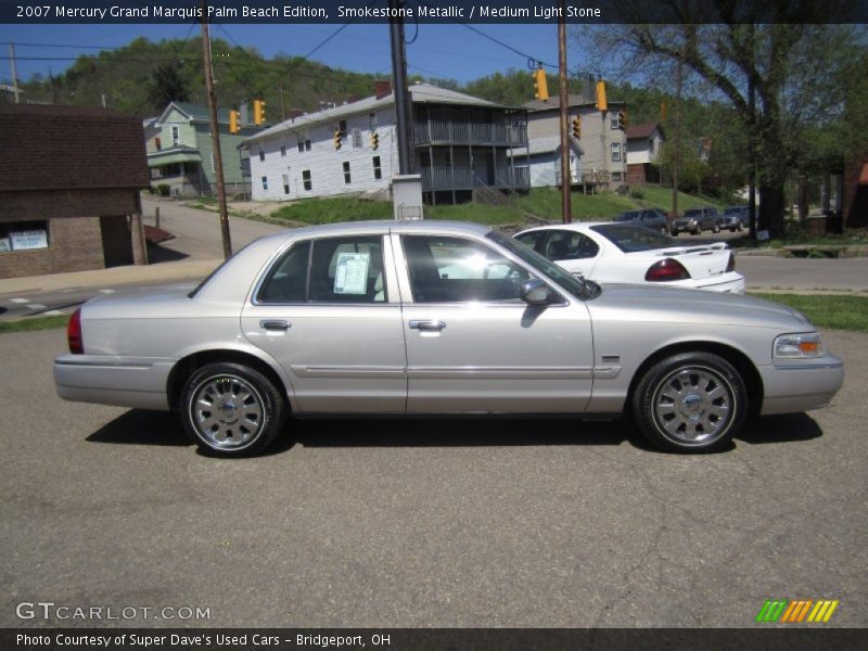 Smokestone Metallic / Medium Light Stone 2007 Mercury Grand Marquis Palm Beach Edition