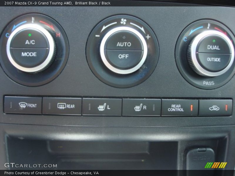Brilliant Black / Black 2007 Mazda CX-9 Grand Touring AWD