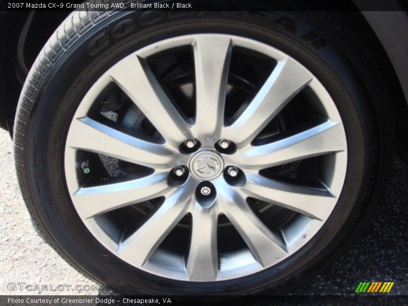 Brilliant Black / Black 2007 Mazda CX-9 Grand Touring AWD