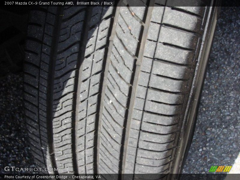 Brilliant Black / Black 2007 Mazda CX-9 Grand Touring AWD
