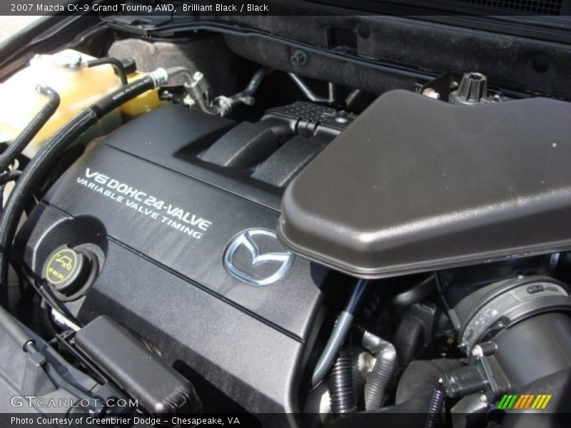 Brilliant Black / Black 2007 Mazda CX-9 Grand Touring AWD
