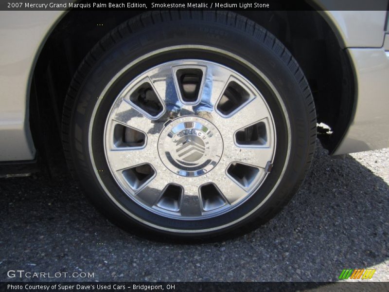 Smokestone Metallic / Medium Light Stone 2007 Mercury Grand Marquis Palm Beach Edition