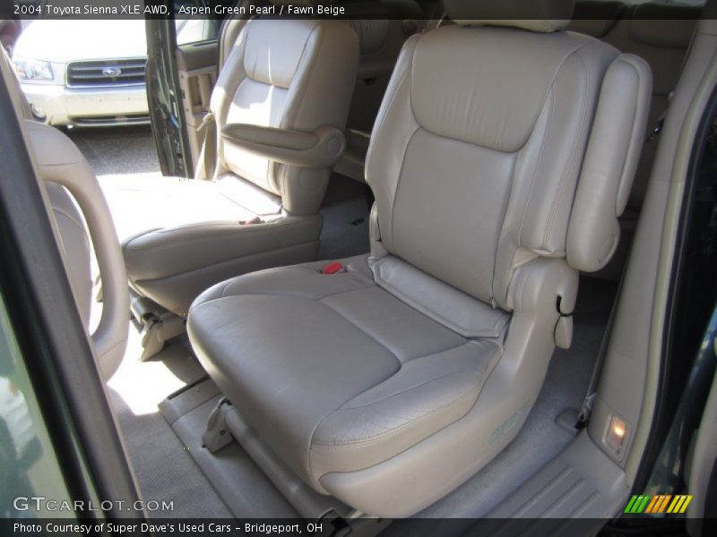 Aspen Green Pearl / Fawn Beige 2004 Toyota Sienna XLE AWD