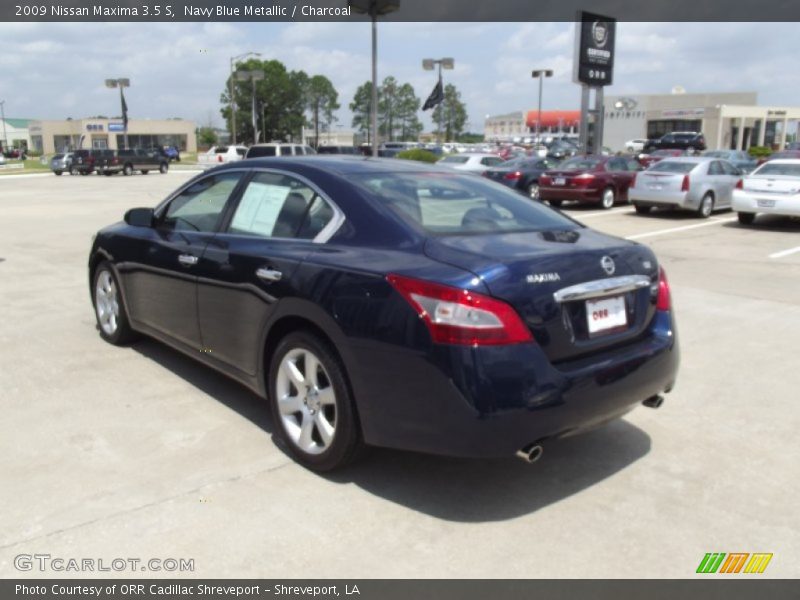 Navy Blue Metallic / Charcoal 2009 Nissan Maxima 3.5 S