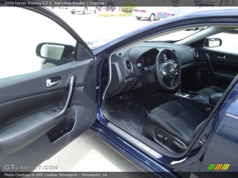 Navy Blue Metallic / Charcoal 2009 Nissan Maxima 3.5 S