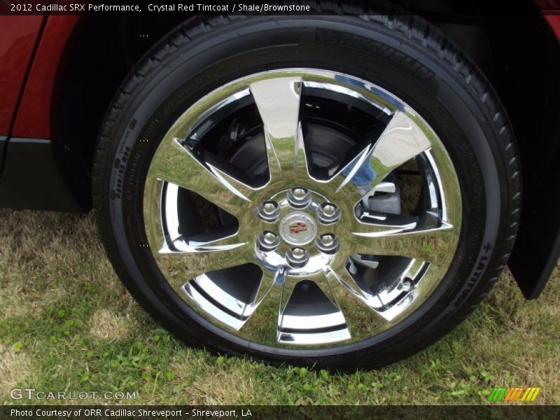Crystal Red Tintcoat / Shale/Brownstone 2012 Cadillac SRX Performance