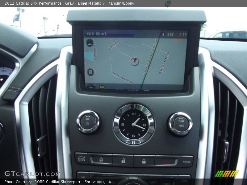 Gray Flannel Metallic / Titanium/Ebony 2012 Cadillac SRX Performance