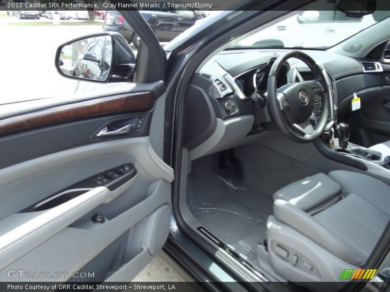 Gray Flannel Metallic / Titanium/Ebony 2012 Cadillac SRX Performance
