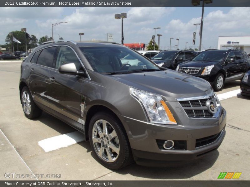 Mocha Steel Metallic / Shale/Brownstone 2012 Cadillac SRX Premium