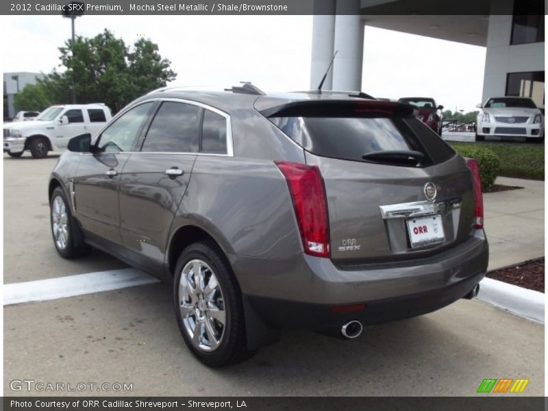Mocha Steel Metallic / Shale/Brownstone 2012 Cadillac SRX Premium