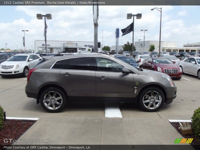 Mocha Steel Metallic / Shale/Brownstone 2012 Cadillac SRX Premium