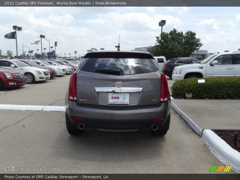 Mocha Steel Metallic / Shale/Brownstone 2012 Cadillac SRX Premium