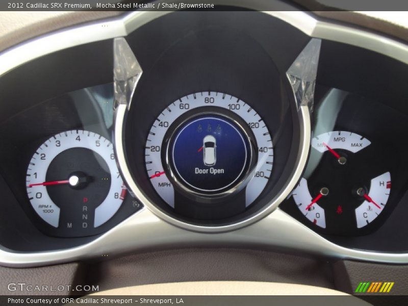 Mocha Steel Metallic / Shale/Brownstone 2012 Cadillac SRX Premium