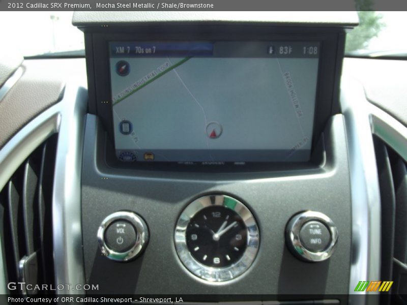 Mocha Steel Metallic / Shale/Brownstone 2012 Cadillac SRX Premium