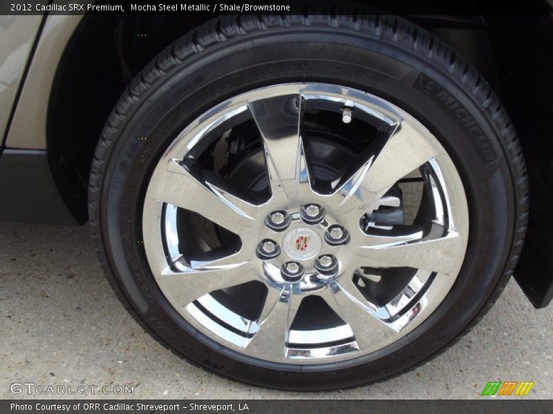 Mocha Steel Metallic / Shale/Brownstone 2012 Cadillac SRX Premium