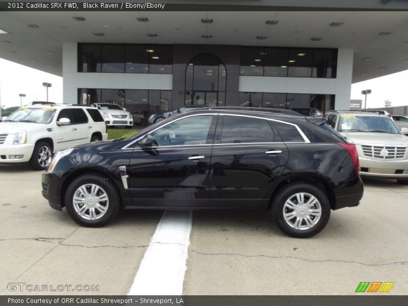 Black Raven / Ebony/Ebony 2012 Cadillac SRX FWD