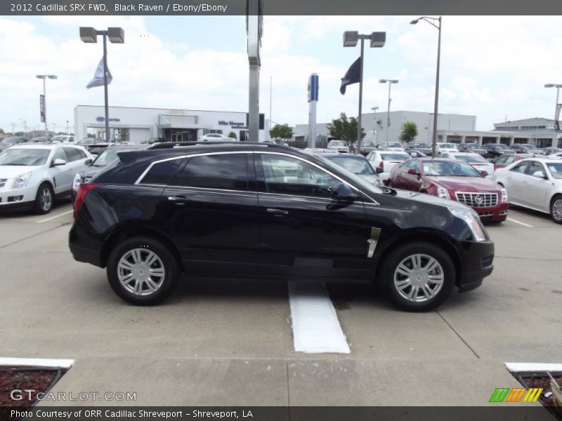 Black Raven / Ebony/Ebony 2012 Cadillac SRX FWD