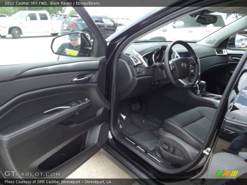 Black Raven / Ebony/Ebony 2012 Cadillac SRX FWD