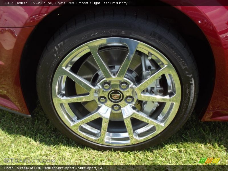  2012 CTS -V Coupe Wheel