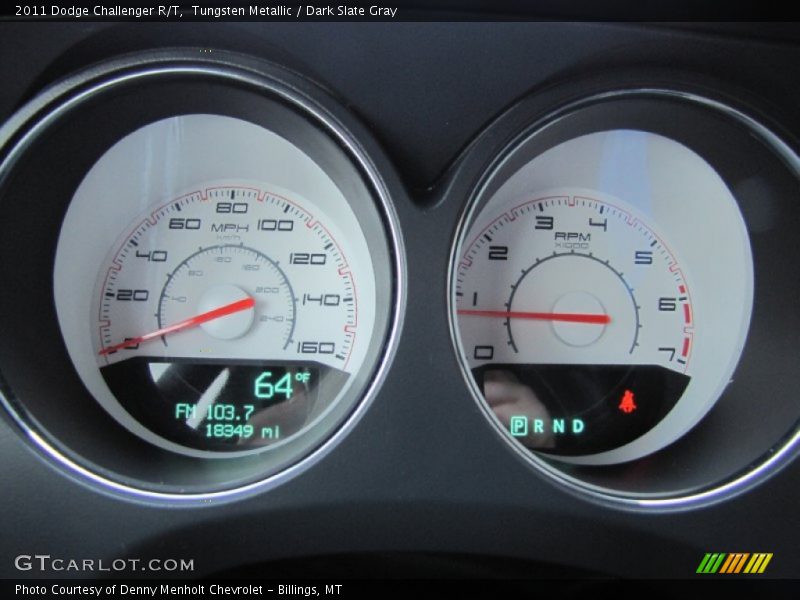Tungsten Metallic / Dark Slate Gray 2011 Dodge Challenger R/T