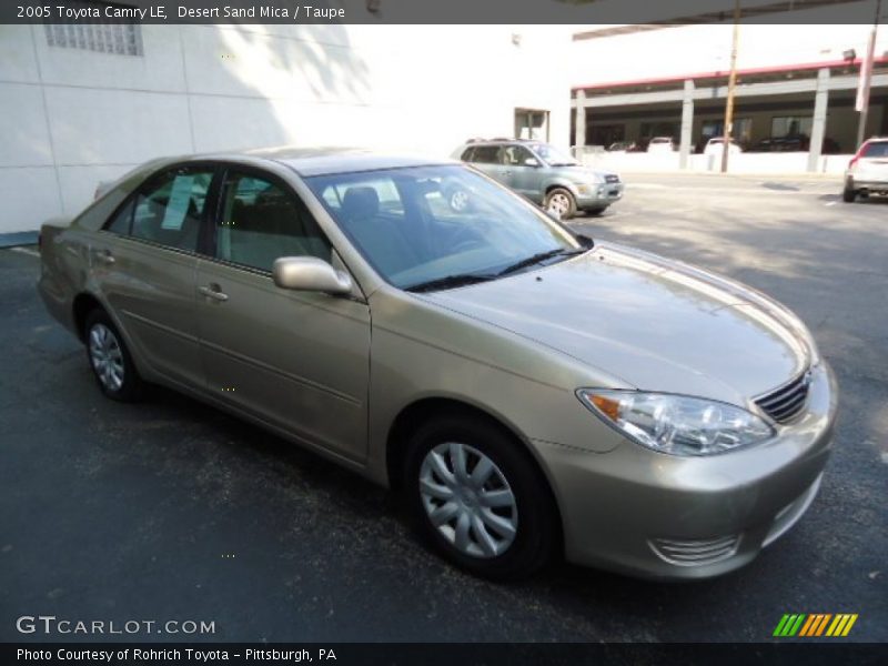 Desert Sand Mica / Taupe 2005 Toyota Camry LE