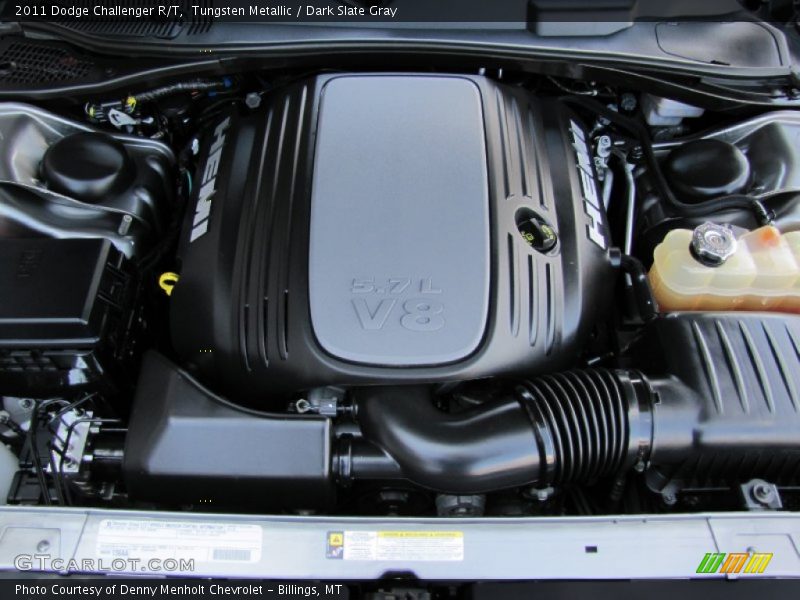 Tungsten Metallic / Dark Slate Gray 2011 Dodge Challenger R/T