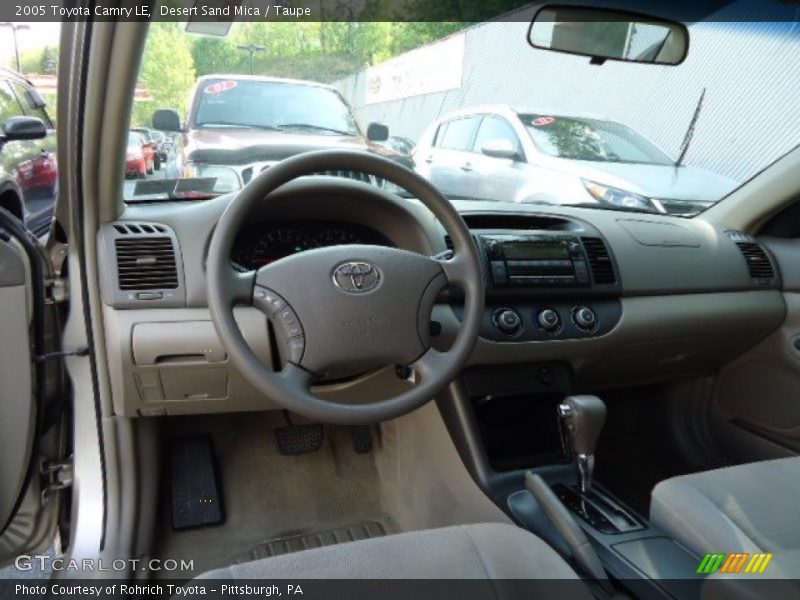 Desert Sand Mica / Taupe 2005 Toyota Camry LE