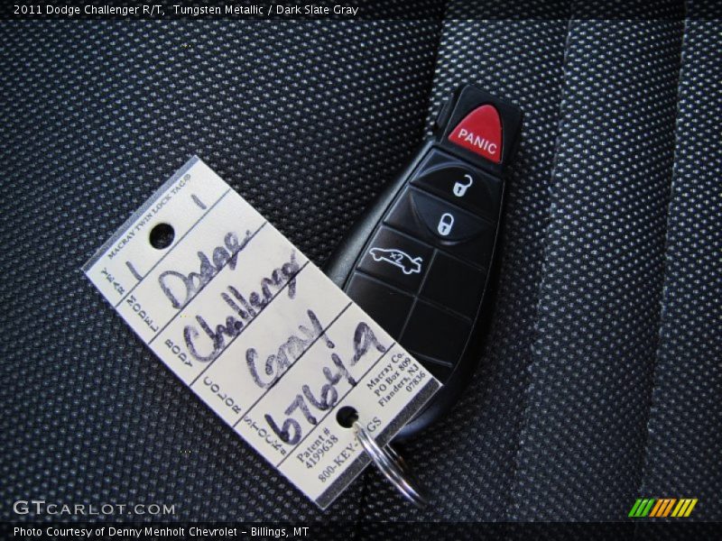 Tungsten Metallic / Dark Slate Gray 2011 Dodge Challenger R/T