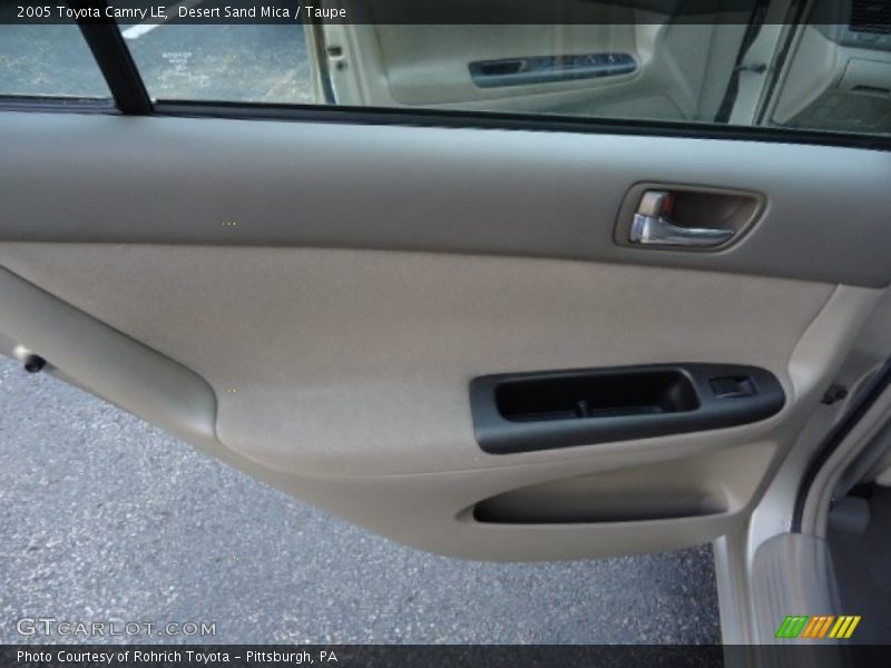 Desert Sand Mica / Taupe 2005 Toyota Camry LE