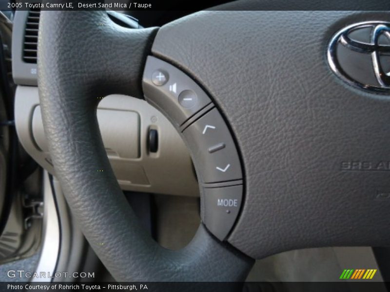 Desert Sand Mica / Taupe 2005 Toyota Camry LE